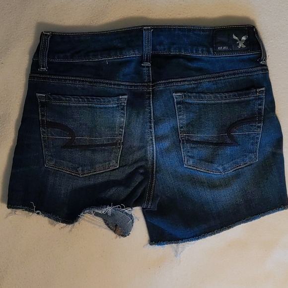 American Eagle super stretch jean denim shorts - Picture 2 of 4